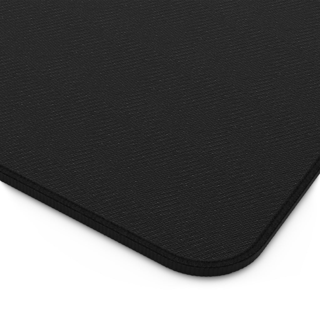 Marble Gold Vein Desk Mat — Elegant Blue White Marble Mousepad Mat for Office & Home