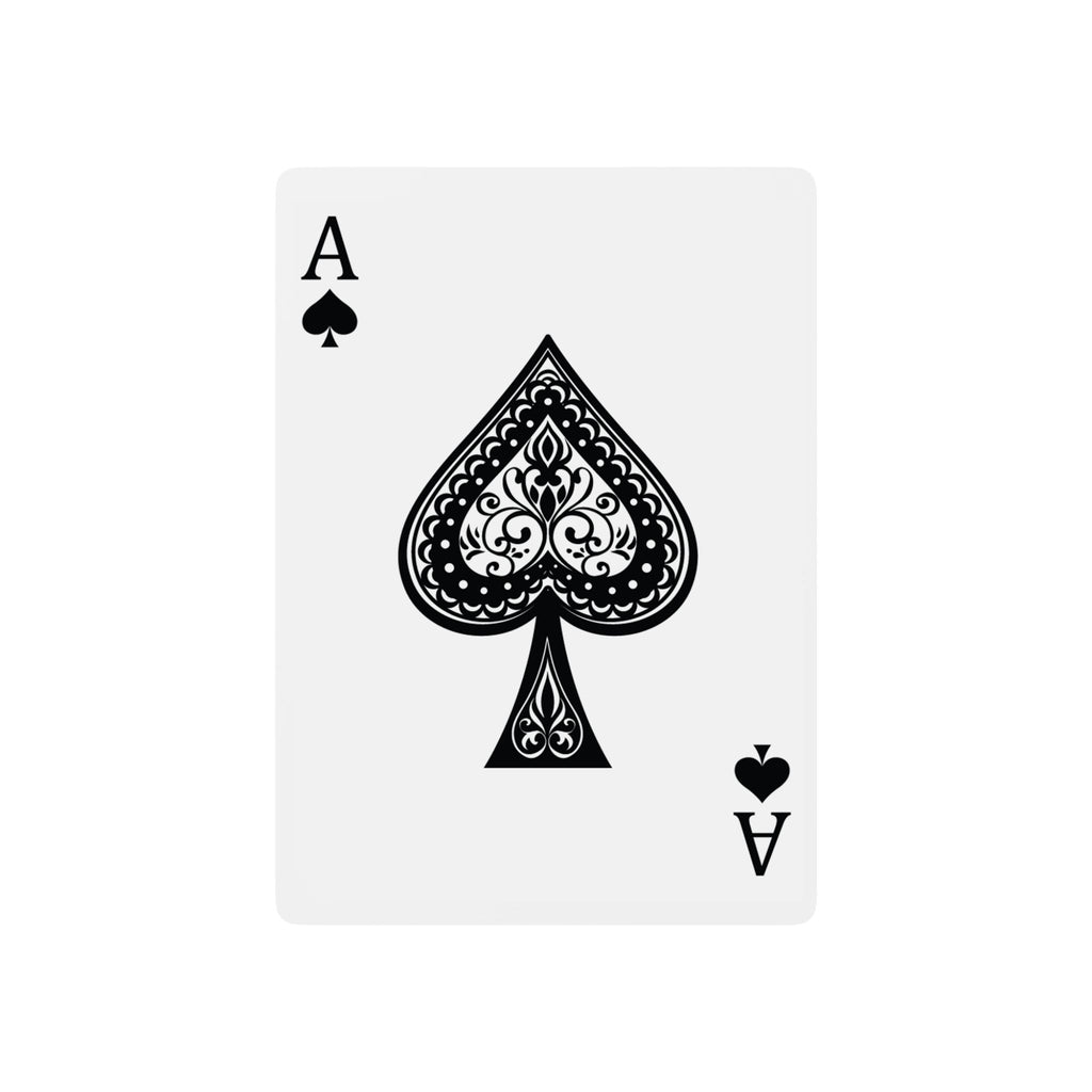 Marble Luxe Poker Playing Cards — Elegant Casino-Style Deck