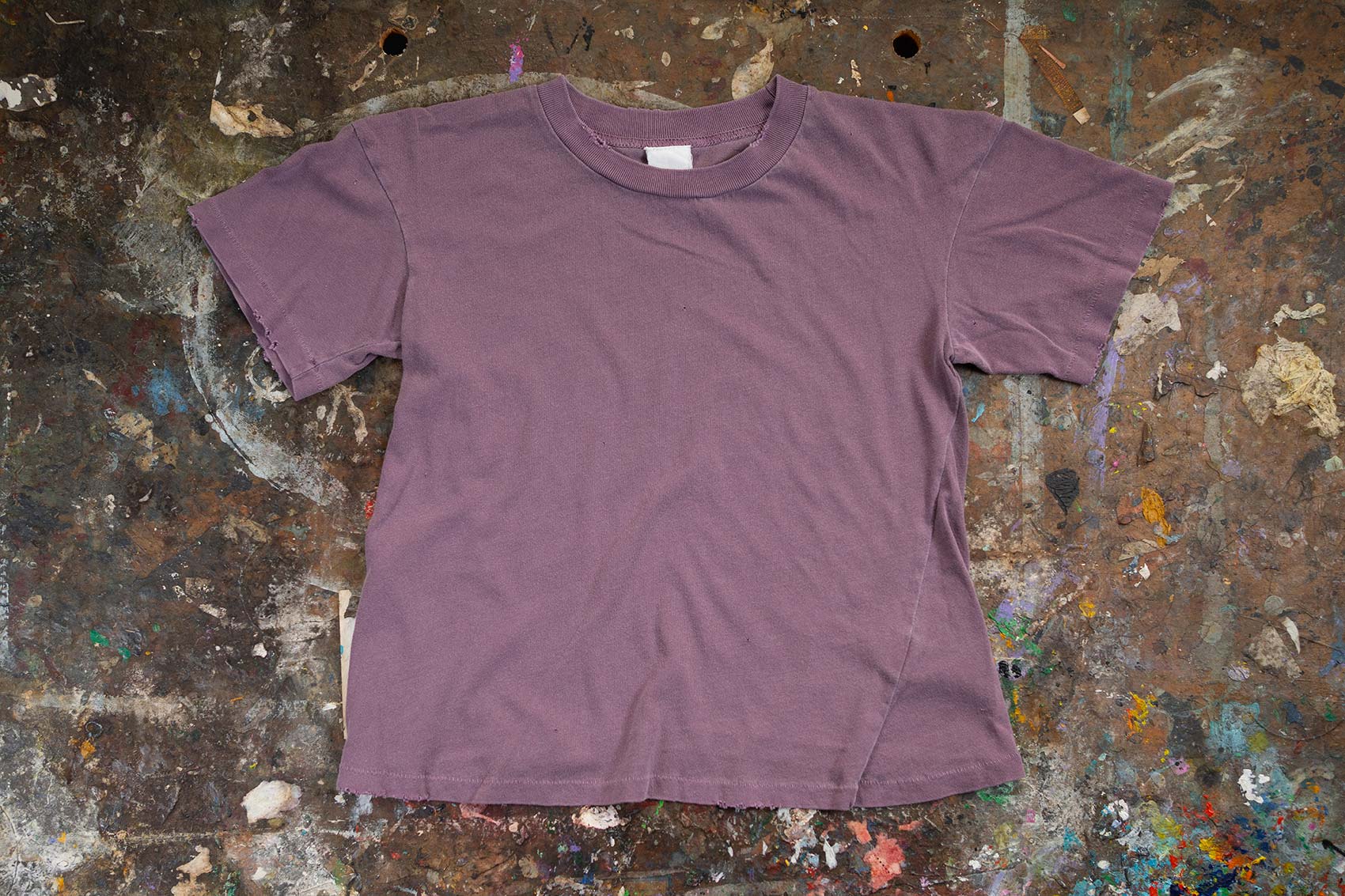 MADE WORN CROP PURPLE HAZE