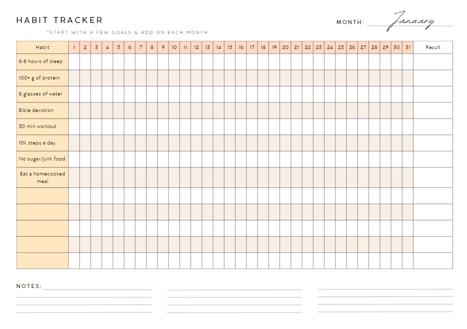 Daily Habit Tracker